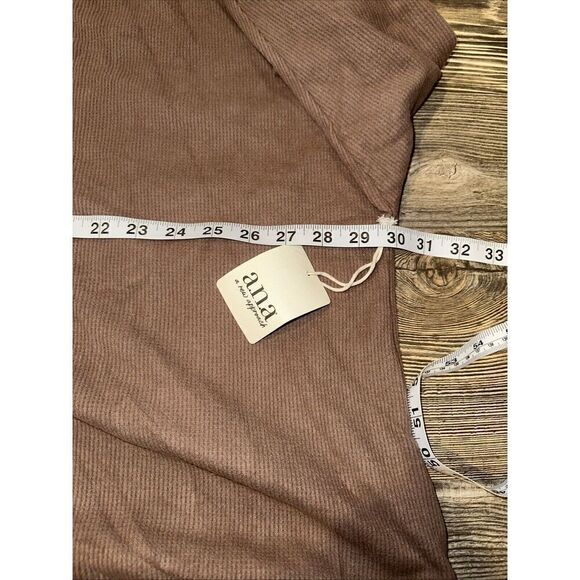 a.n.a Womens Semi Sweet Choc Chip V-Neck Lightweight Top Size 3X. NWT. 10 - Picture 5 of 8